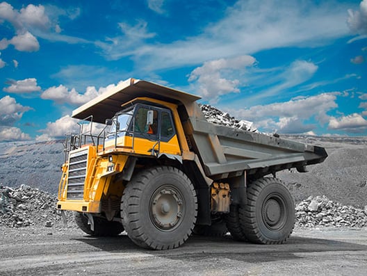 Komatsu truck